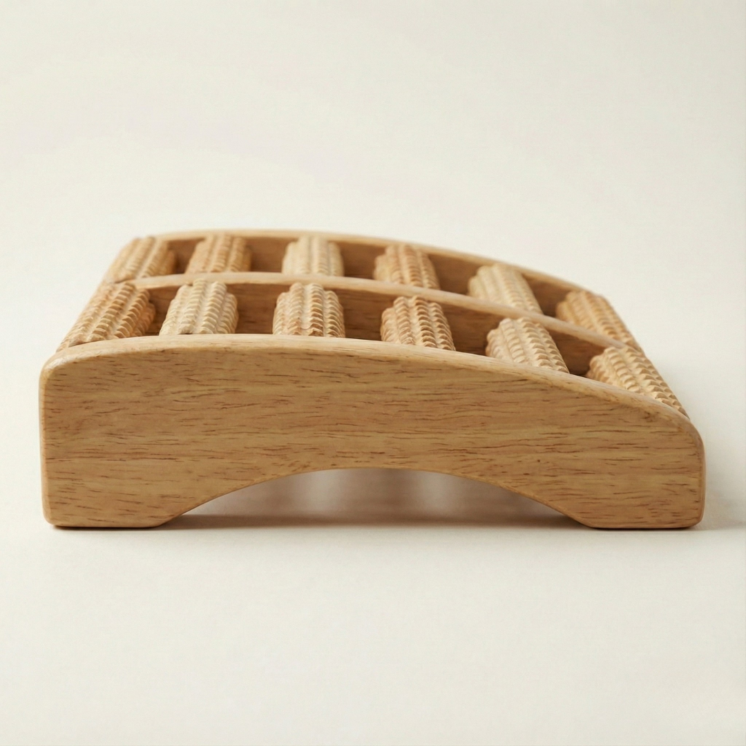 Wooden Foot Massage Roller